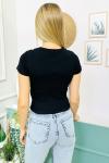 146955 Renkli Baskili Tshirt